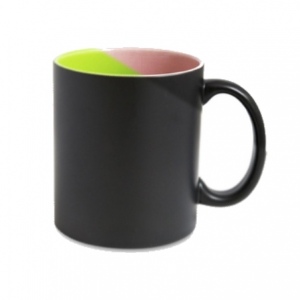 Magic color changing mug with color interior 330 ml