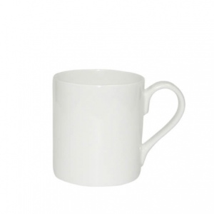 White mug 230 ml  porcelain