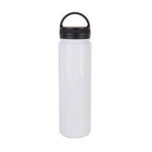 White thermos with handle on top 750ml